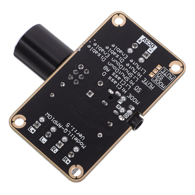 Dual Channel Digital Power Amplifier Board Stereo Module with Volume Control - Image 4