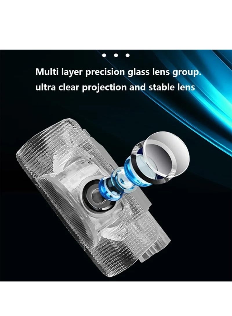 Vierex For Toyota Highlander 2007-2022 Car Led Door Welcome Projector Light Ghost Shadow Bright Emblem Logo Highlander Accessories - Image 5