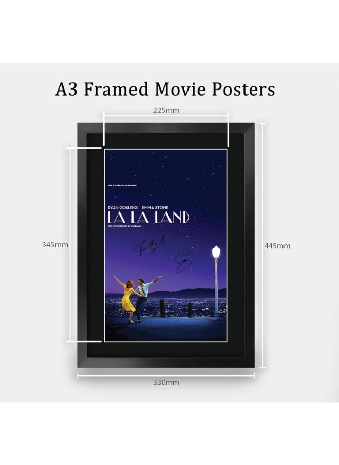 HWC Trading HWC Trading La La Land Gifts Printed Signed Autograph Picture for Movie Memorabilia Fans - 16" x 12" Framed  - Image 2