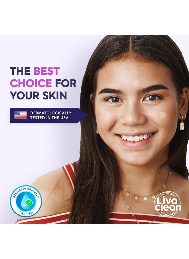 LivaClean - LivaClean 330 CT Pimple Patches for Face w/Salicylic Acid, Tea Tree Oil & Calendula Oil - Four Sizes - Pimple Patch, Hydrocolloid Patch, Acne Patches for Face, Blemish Patches, Acne Patch, Zit Patches - Image 1