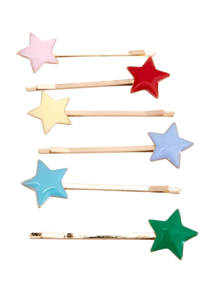 Meri Meri Enamel Star Hair Slides