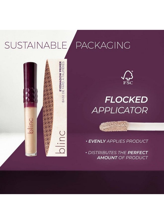 Blinc Eyeshadow Primer, Translucent Eye Shadow Primer Base with Pro-Age Peptides and Vitamin E. For Long-Lasting, Crease-Free Eyeshadow & Makeup Looks, Clean, Vegan, and Natural, 10mL/0.33 Fl. Oz - Image 4