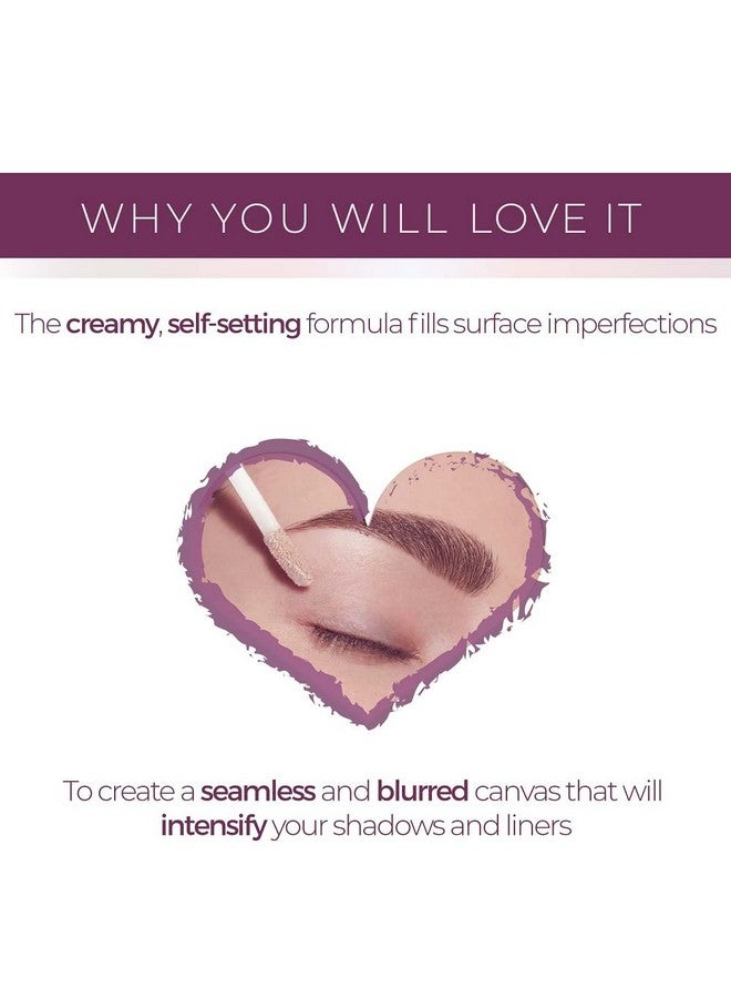 Blinc Eyeshadow Primer, Translucent Eye Shadow Primer Base with Pro-Age Peptides and Vitamin E. For Long-Lasting, Crease-Free Eyeshadow & Makeup Looks, Clean, Vegan, and Natural, 10mL/0.33 Fl. Oz - Image 5