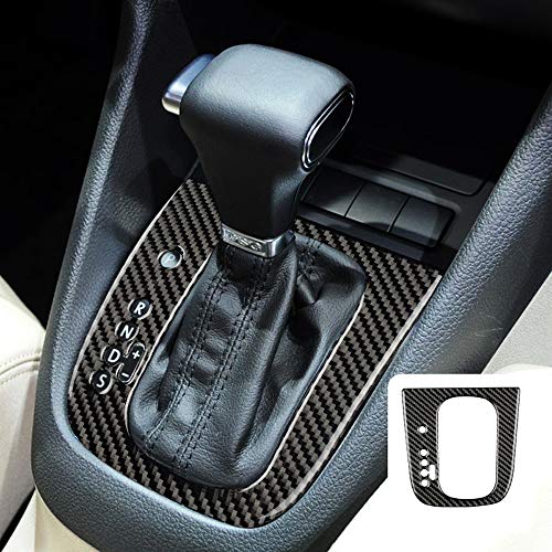 AIRSPEED Carbon Fiber Car Gear Shift Panel Cover Sticker Interior Trim for Volkswagen VW Golf 6 GTI MK6 2008-2013 Accessories (Style A) - Image 1