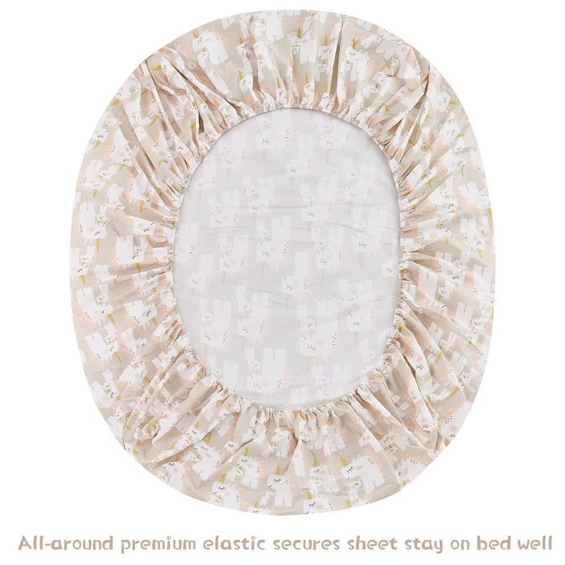 JSD Pink Unicorn Kids Printed Sheet Set Twin Size  3 Piece Soft Microfiber Pattern Bed Sheets for Girls Deep Pocket - Image 5