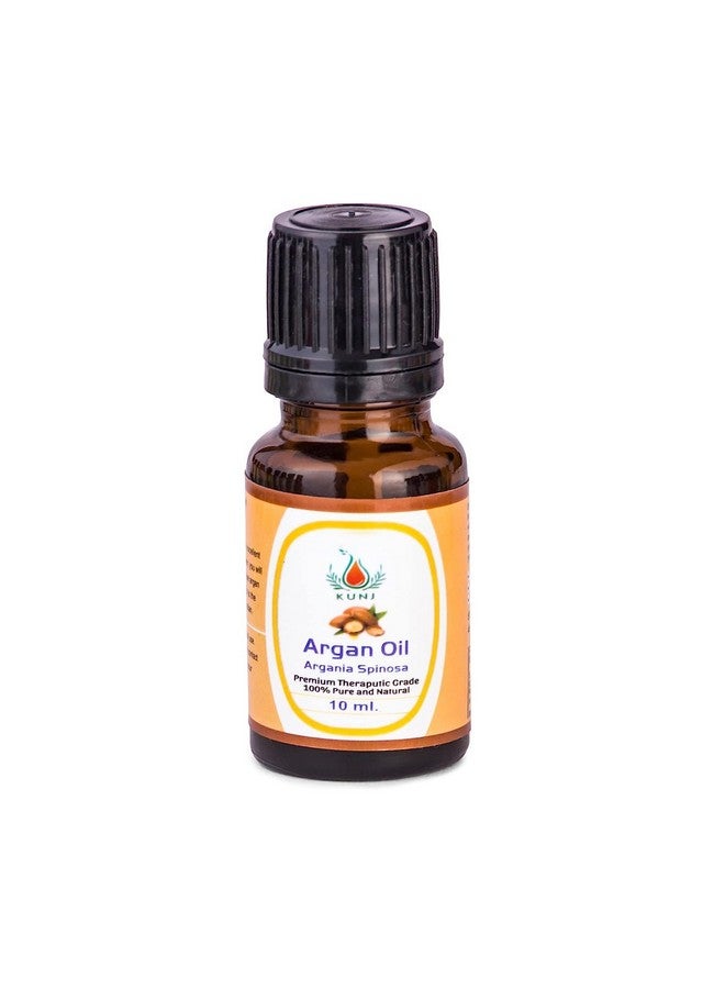 KUNJ Argan Oil (Argania spinosa) 10ML - 100% Pure & Natural Undiluted Therapeutic Grade, Cold Pressed, For Hair Growth, Hair Fall Control & Skin Hydration - Image 2