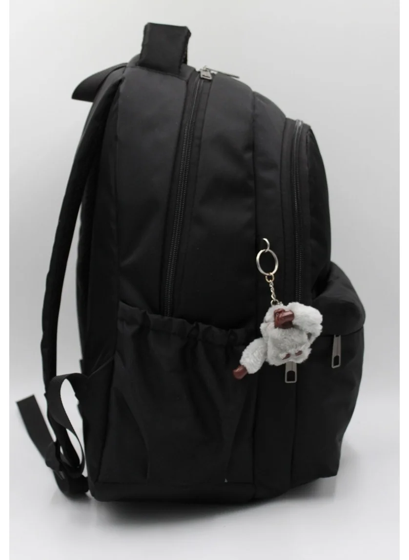 Bevitton Waterproof Special Bts Fabric Unisex Black School & Backpack 34100