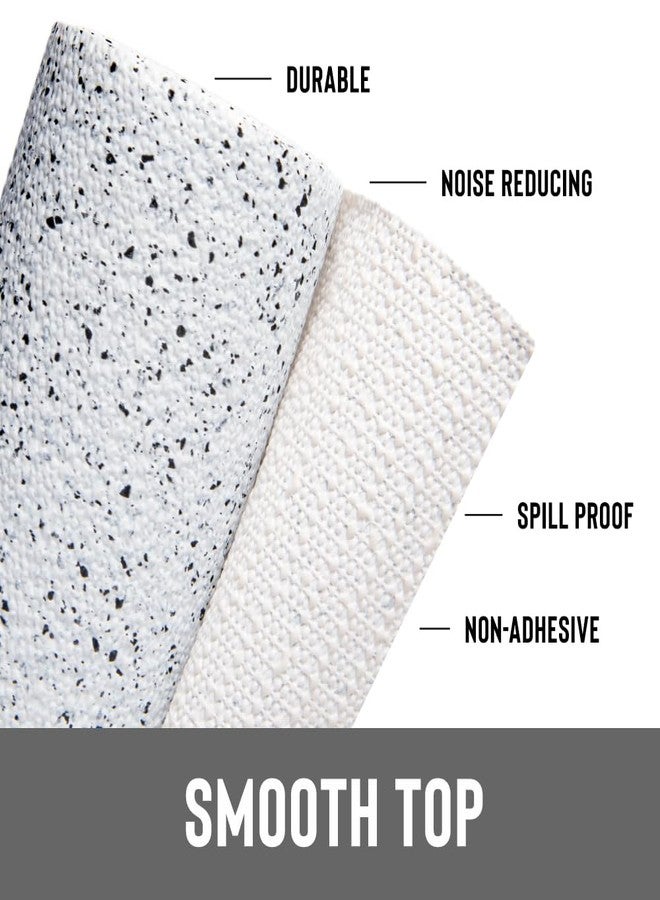 Con-Tact Brand Grip Prints Non-Adhesive Non-Slip Counter Top, Drawer/Shelf Liner, 12" x 20', Granite Black and White - Image 2