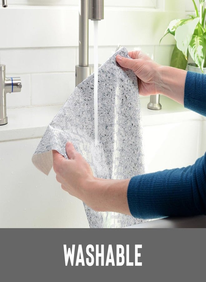 Con-Tact Brand Grip Prints Non-Adhesive Non-Slip Counter Top, Drawer/Shelf Liner, 12" x 20', Granite Black and White - Image 5