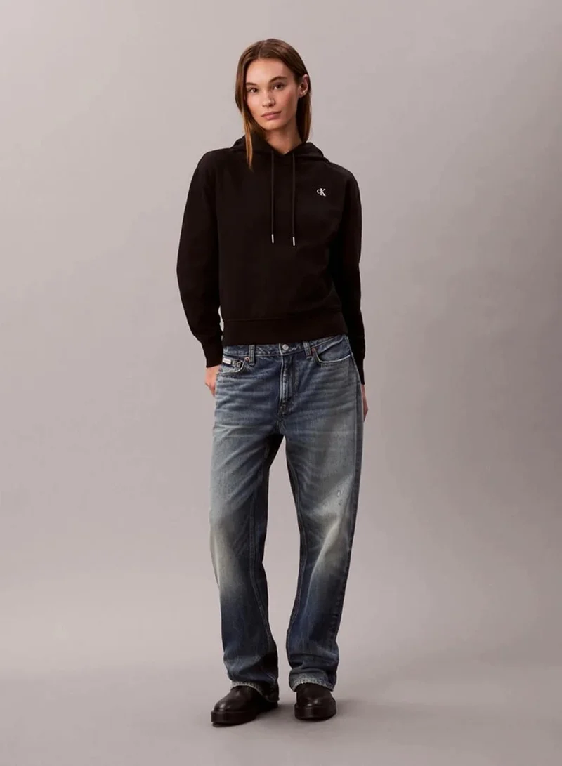 Cotton Terry Monogram Hoodie