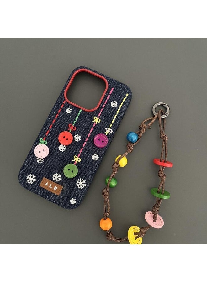 NIBEMINENT Phone Charm/ Chain Strap for Women Girls,Vintage Lanyard Cell Phone Case Lanyard Wrist Strap