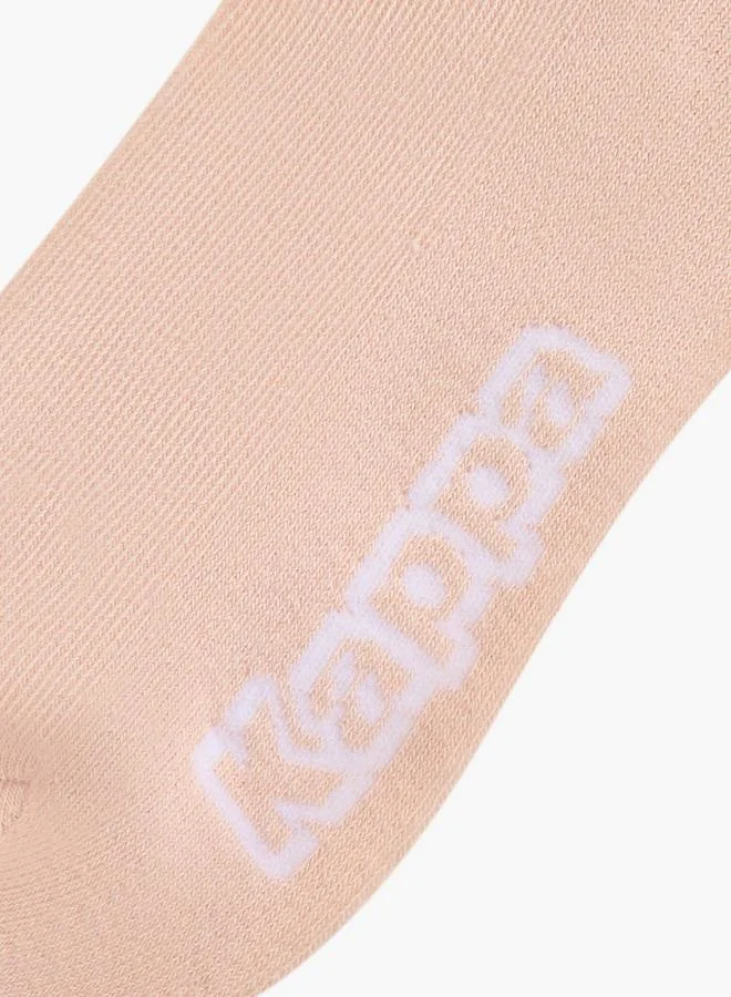Kappa  Kappa Pack of 3 Quarter Crew Length Socks for Women | Best Price UAE