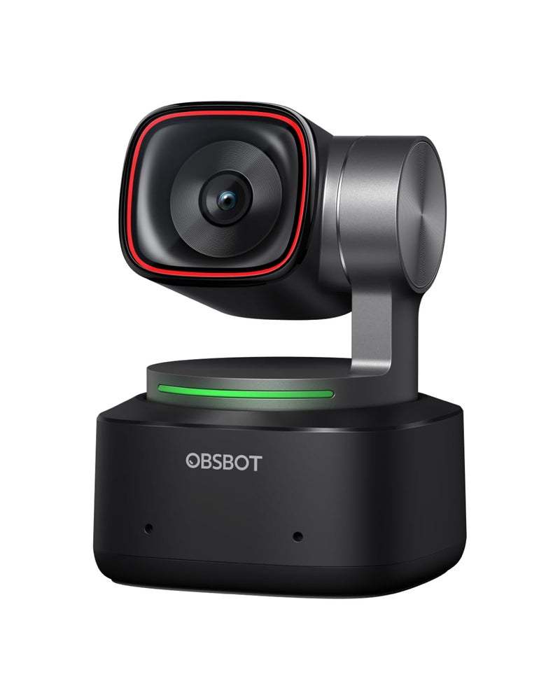 OBSBOT كاميرا OBSBOT Tiny 2 4K PTZ مع تتبع ذكي وتحكم صوتي | حساس 1/1.5 بوصة، تحكم بالإيماءات، تكبير تلقائي، تركيز تلقائي، HDR، 60FPS | كاميرا ويب للكمبيوتر، اللابتوب، البث، الاجتماعات والمكالمات الفيديو - Image 1