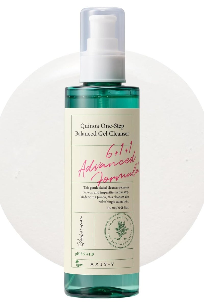 AXIS-Y Quinoa One-Step Balanced Gel Cleanser 180ml - Image 1