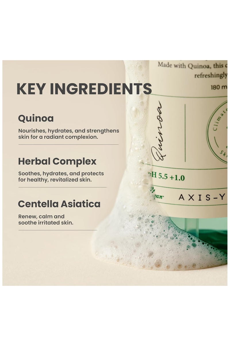 AXIS-Y Quinoa One-Step Balanced Gel Cleanser 180ml - Image 3