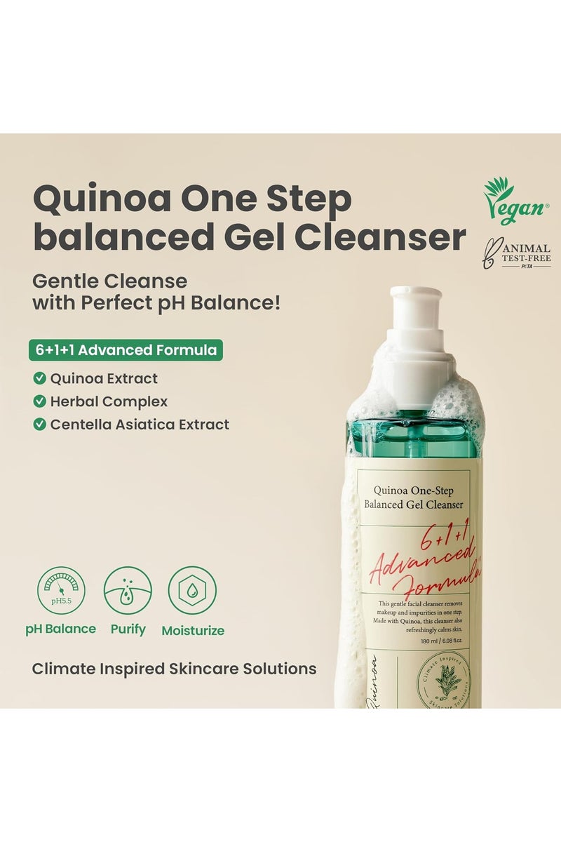 AXIS-Y Quinoa One-Step Balanced Gel Cleanser 180ml - Image 5