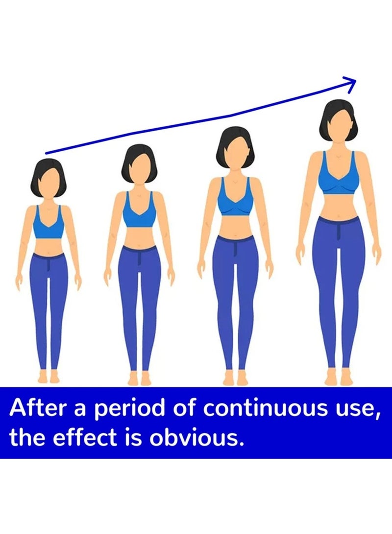 EELHOE رقع قدم لنمو الارتفاع، آمنة وصحية، 16 ملصقًا مغناطيسيًا لنمو ارتفاع القدم، مريحة وفعالة لزيادة نمو تحفيز رقع القدم للبالغين والأطفال - Image 2