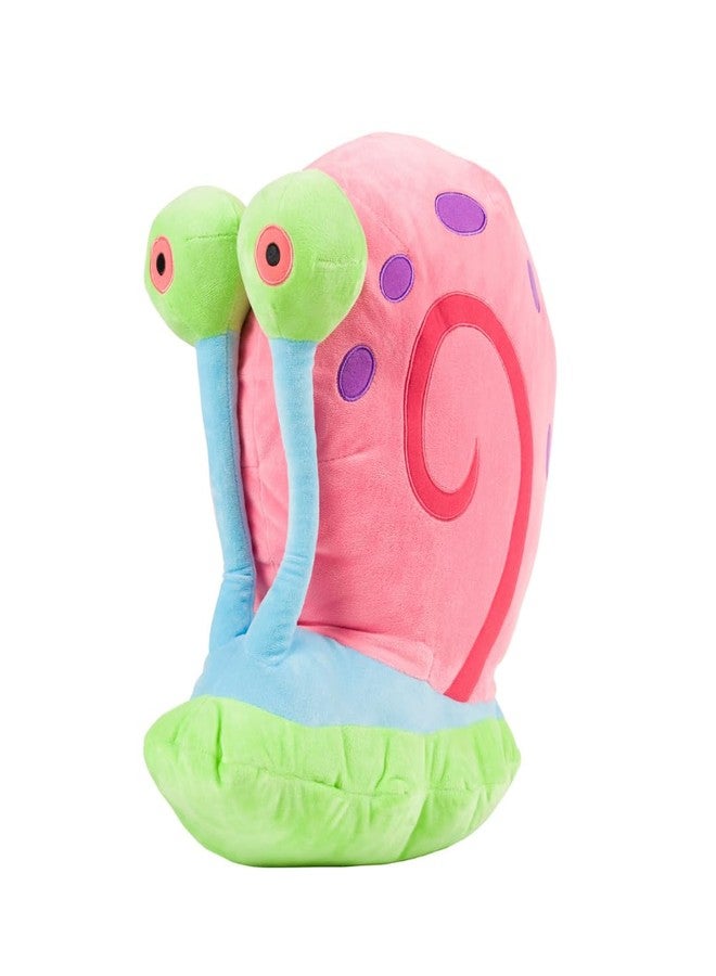 Franco Spongebob Squarepants Gary The Snail Plush Cuddle Pillow, Super Soft & Cozy, 20" Tall, (Officially Licensed Product) by Franco Collectibles - Image 1