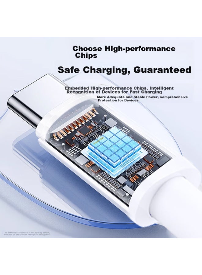 Stiger Type-c Data Cable Charging Cable 88w 66w 6a Fast Charger Compatible With Huawei Xiaomi Phones, Supports Mate70/50pro - Image 4