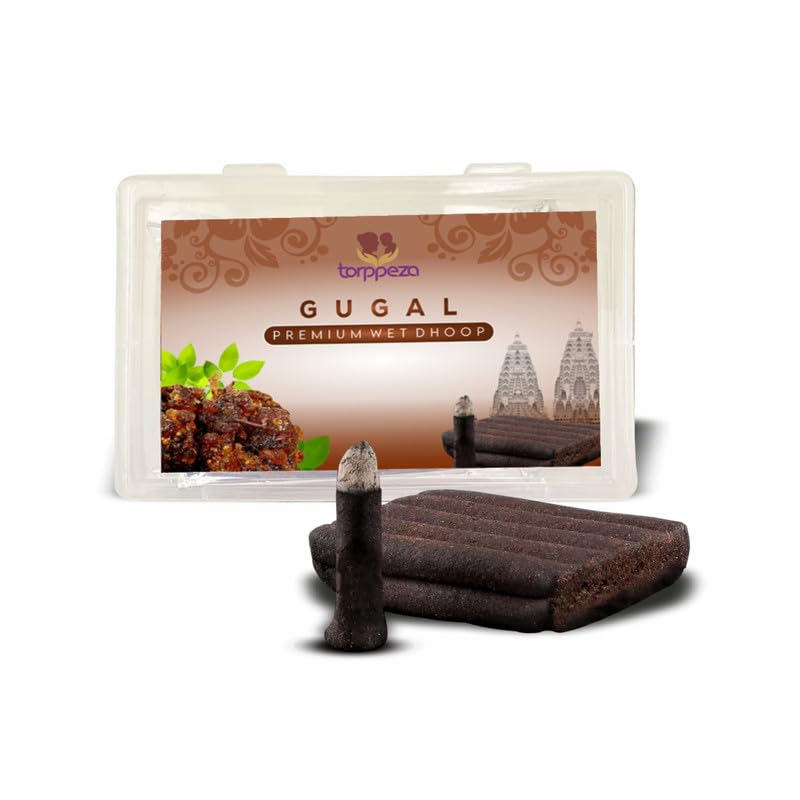 TORPPEZA Gugal Premium Wet Dhoop Charcoal Free | Long Lasting Fragrance for Home Pack of 1 - Image 5