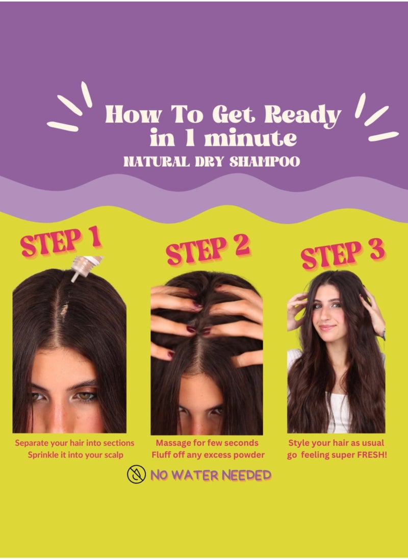 Donna - Donna Natural Powder Dry Shampoo - Image 1