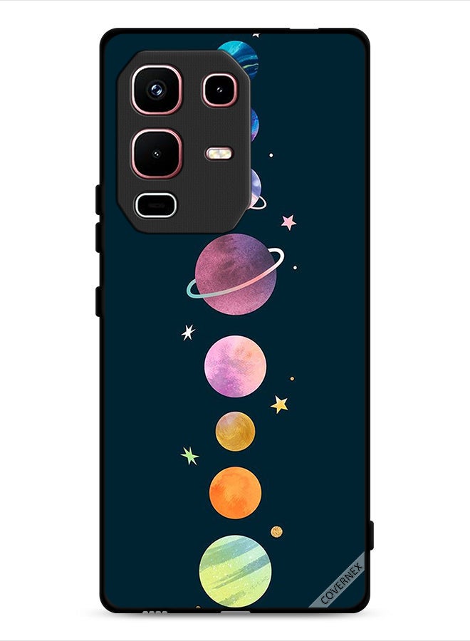 Covernex Infinix Note 50s Protective Case Cover Planets In Row - Image 1