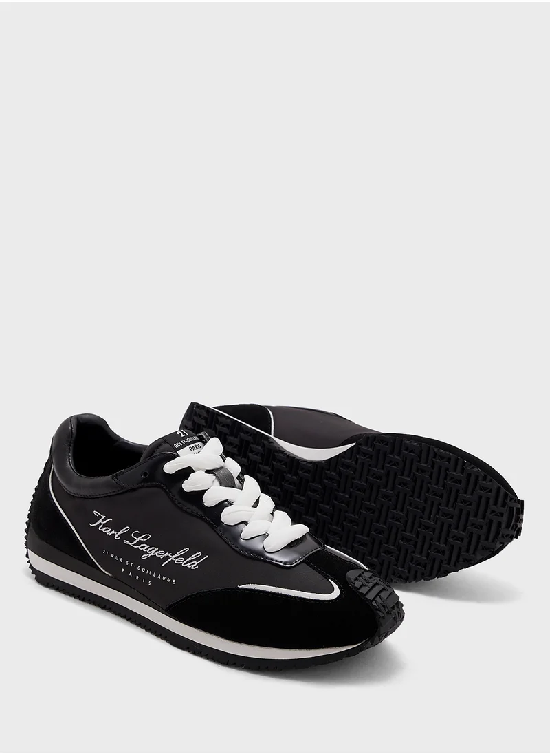 كارل لاغرفيلد Velocette Low Top Sneakers
