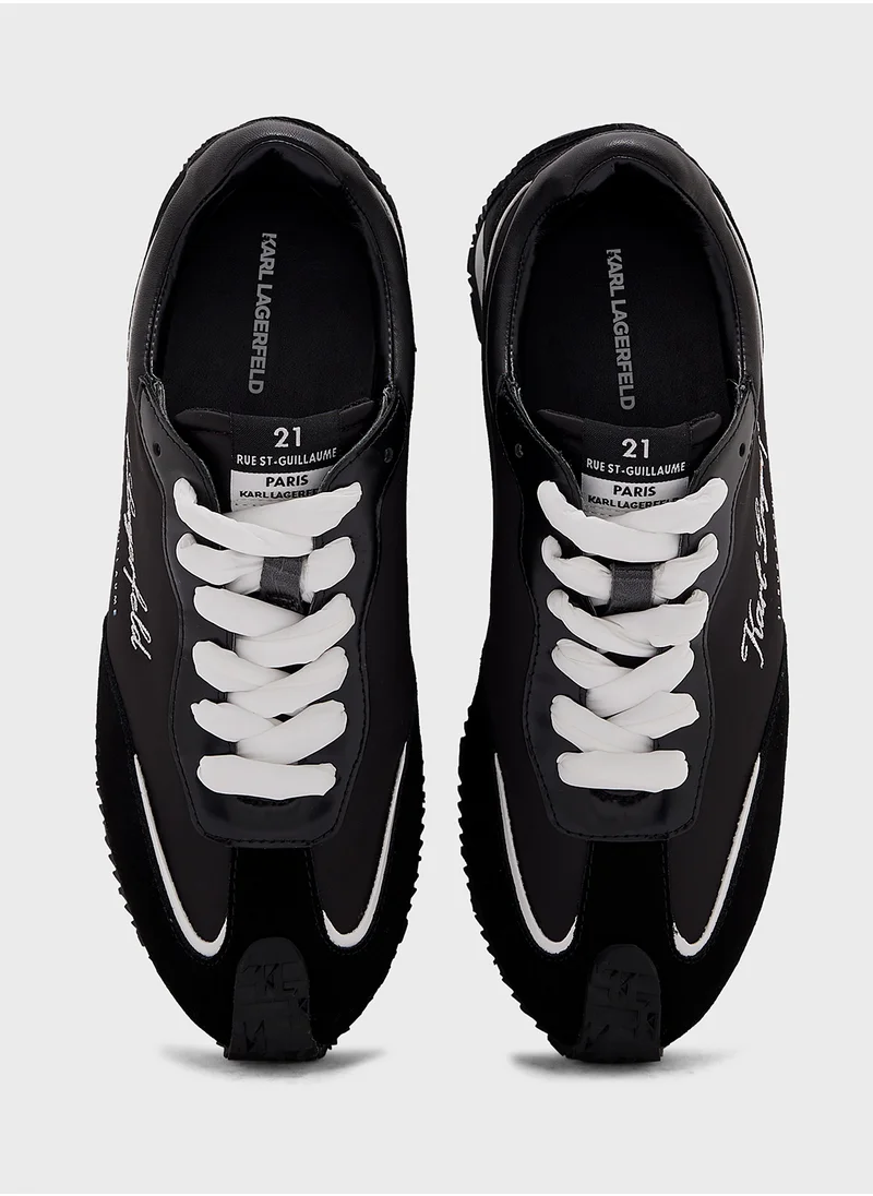 كارل لاغرفيلد Velocette Low Top Sneakers