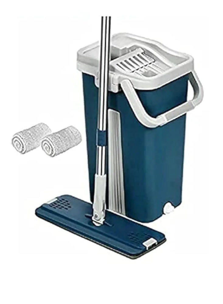 El Helal & Golden Star Smart mop and bucket, for cleaning and polishing parquet and floors - Image 1