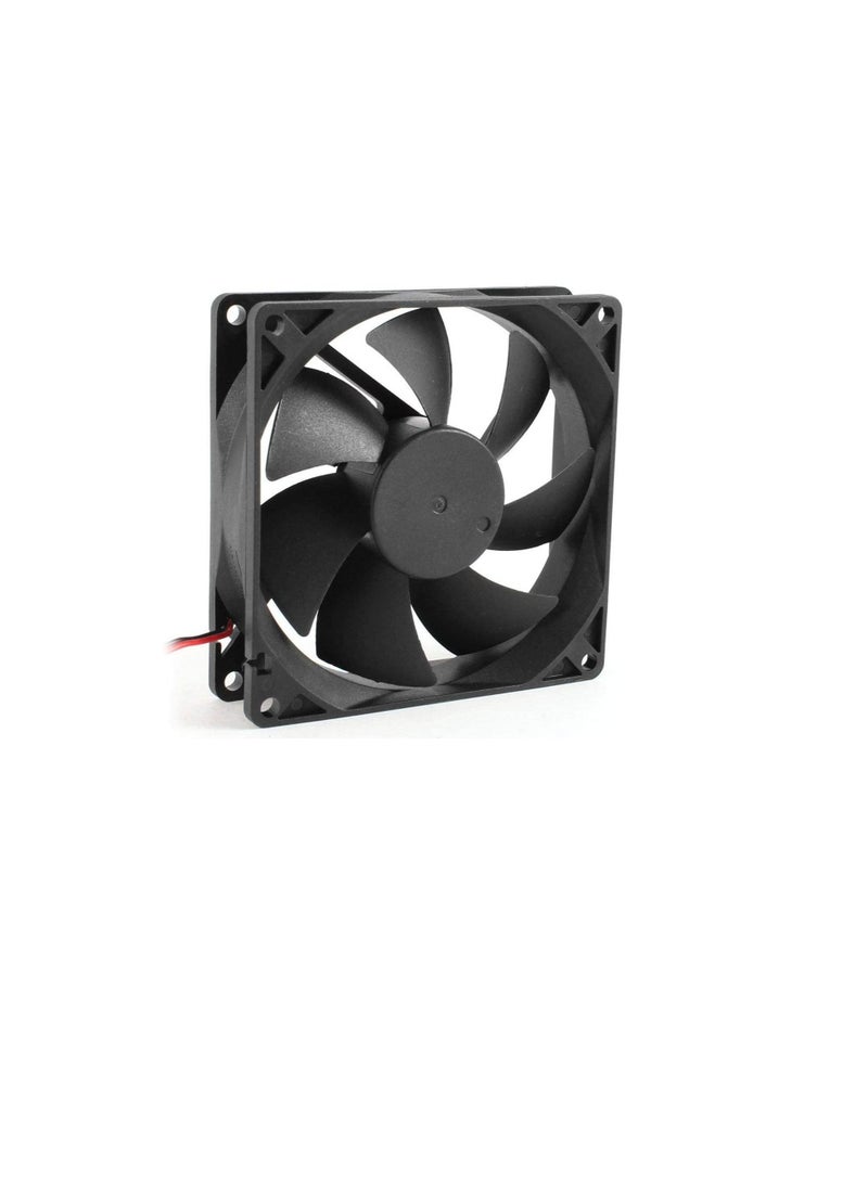 مروحة تبريد وحدة المعالجة المركزية للكمبيوتر DC 12V 2Pin (92 مم) - Image 3