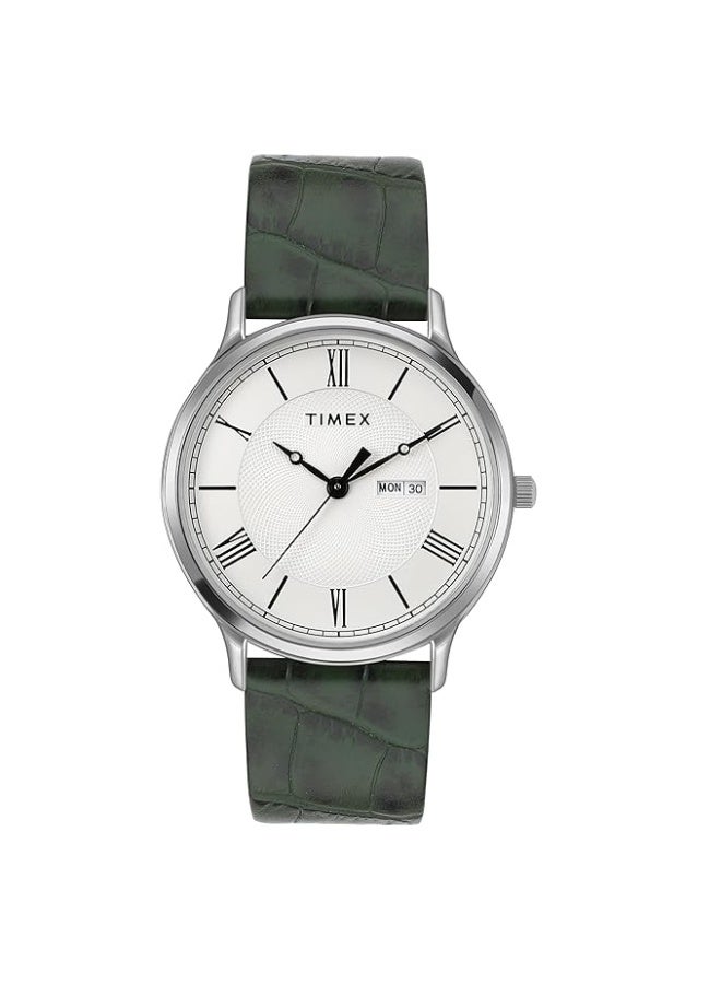 TIMEX Analog Watch for Men with Round Dial & Water Resistant Man's Wrist Watches - Image 1