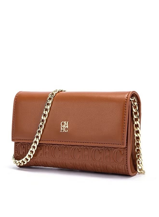 CH CH Women's Minimalist Shoulder Bag - Exquisite Chain Multiple Colors Available for Daily & Party - Image 1