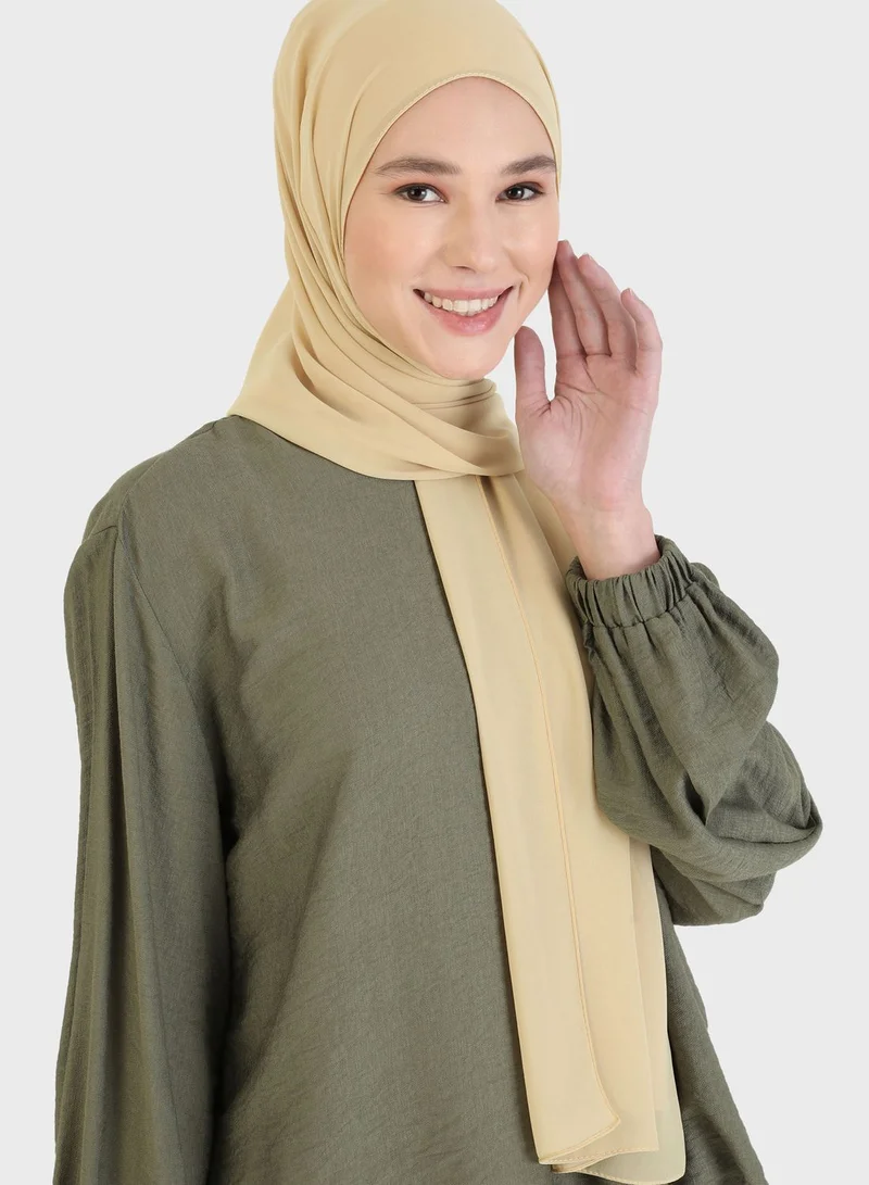 Differenza By Modanisa Plain Chiffon Shawl
