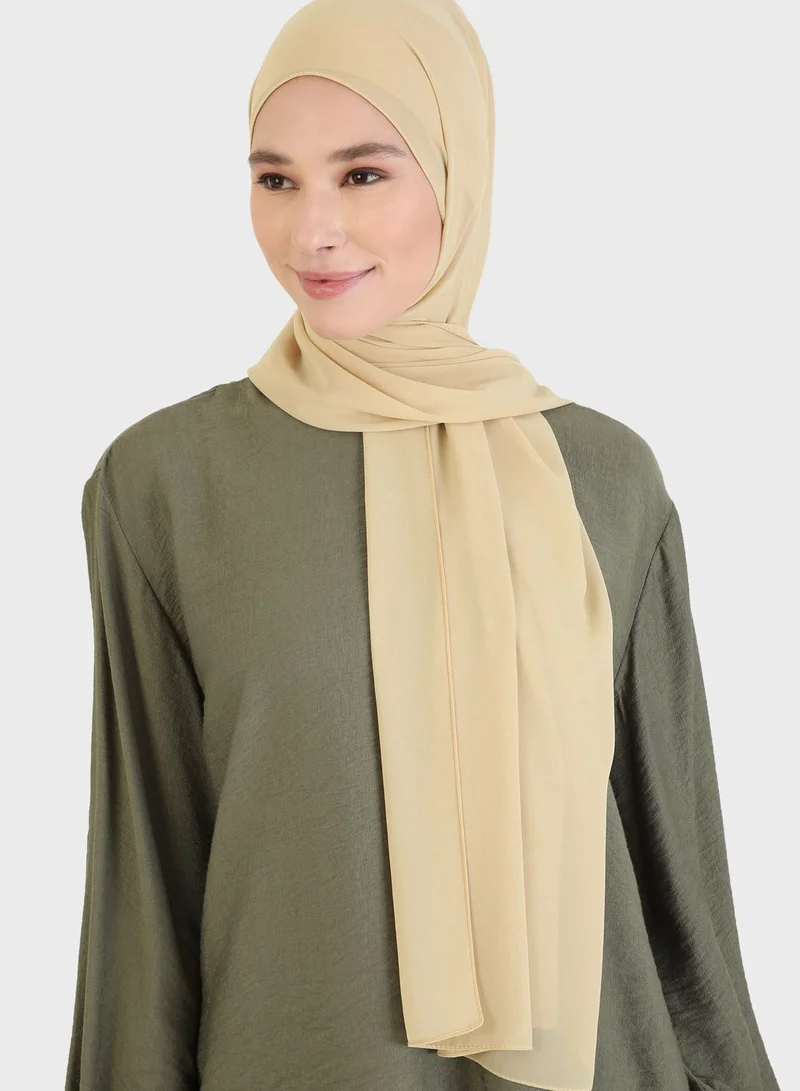 Differenza By Modanisa Plain Chiffon Shawl