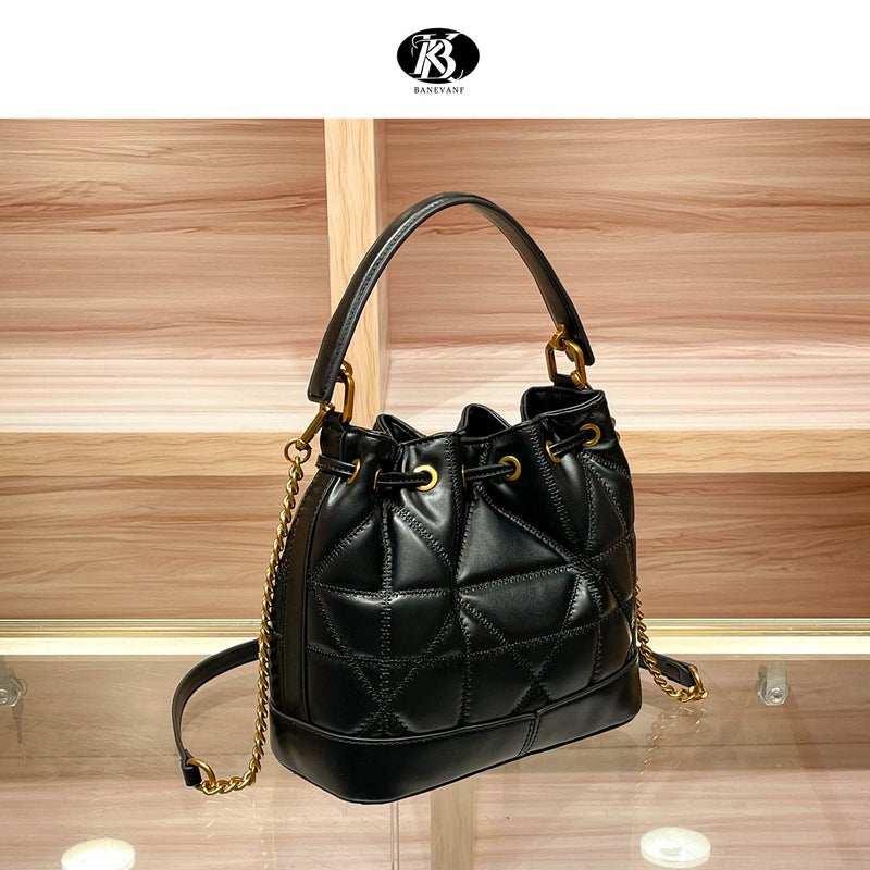 Banevanf Princess Bani Arrival Rhombic Portable Bucket Bag Women'S All-Match Chain Crossbody Shoulder Bag - Image 5