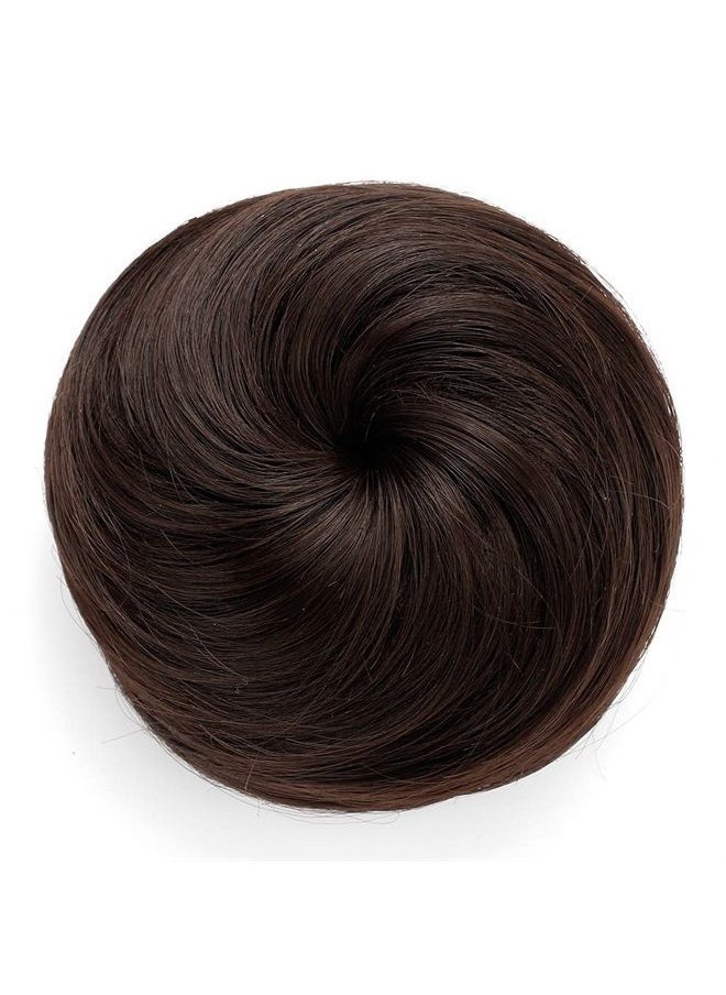 Synthetic Fiber Hair Extension Chignon Donut Bun Wig Hairpiece (6# - Medium Chestnut Brown) - pzsku/ZECC83BB34076110EE5D2Z/45/_/1686641290/8a1f3268-dbb4-4bf5-8b5f-220018f65ec2