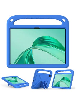 Case Compatible with Honor Pad X8a 11.0 Inch 2024 Lightweight EVA Kid Friendly Shockproof Protective Case with Handle and Hidden Bracket Cover with Honor Pad X8a 2024 (Blue) - view 3