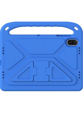 Case Compatible with Honor Pad X8a 11.0 Inch 2024 Lightweight EVA Kid Friendly Shockproof Protective Case with Handle and Hidden Bracket Cover with Honor Pad X8a 2024 (Blue) - view 4