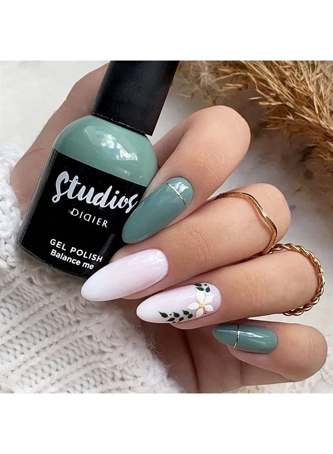 DIDIER LAB Studios Gel Polish Balance Me - Professional Manicure Pedicure Products - Rich Pigment for Complete Nail Coverage - Flawless Shine - Suitable for Beginners - For UV Lamp - Gift for Women - Image 3