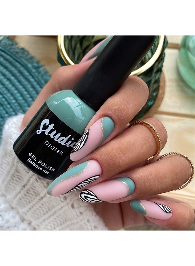 DIDIER LAB Studios Gel Polish Balance Me - Professional Manicure Pedicure Products - Rich Pigment for Complete Nail Coverage - Flawless Shine - Suitable for Beginners - For UV Lamp - Gift for Women - Image 4