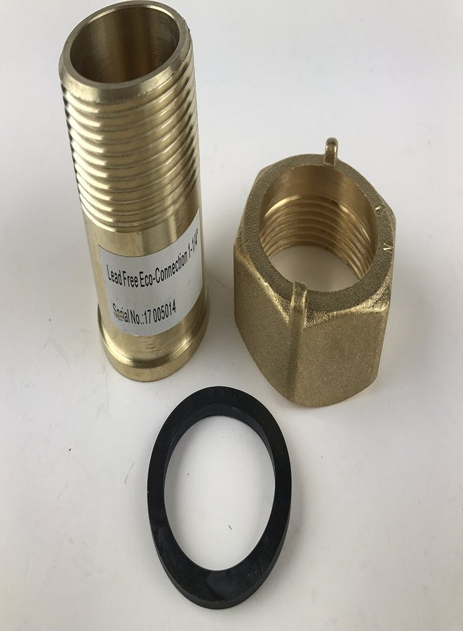 DAE C-75NL Pair of 3/4" NSF61 NonLead Water Meter Couplings, 3/4" Male NPT, 1" Female NPSM - Image 5