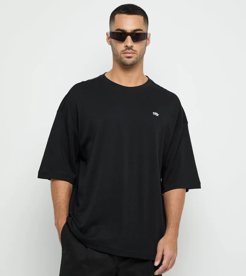 F5 Men's F5 Less Talk More Action Oversized T-Shirt