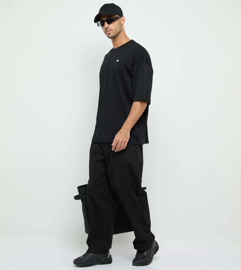 F5  Men's F5 Less Talk More Action Oversized T-Shirt for Men | Best Price UAE