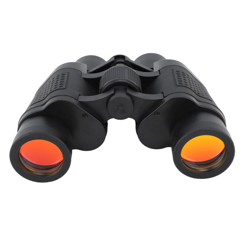 HD Binoculars: 5.0m Min Focus Distance, Night Vision Function - High Definition Red Film Lens, Portable Rubber-Built Binoculars for Outdoor Night Observation & Daily Activities - Image 4
