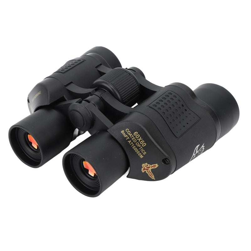 HD Binoculars: 5.0m Min Focus Distance, Night Vision Function - High Definition Red Film Lens, Portable Rubber-Built Binoculars for Outdoor Night Observation & Daily Activities - Image 5