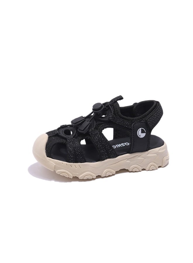ETG Children's Closed Toe Sports Sandals - Style Boys' and Girls' Beach Shoes with Wide Toe Cap, Non-Slip Grip - Image 1