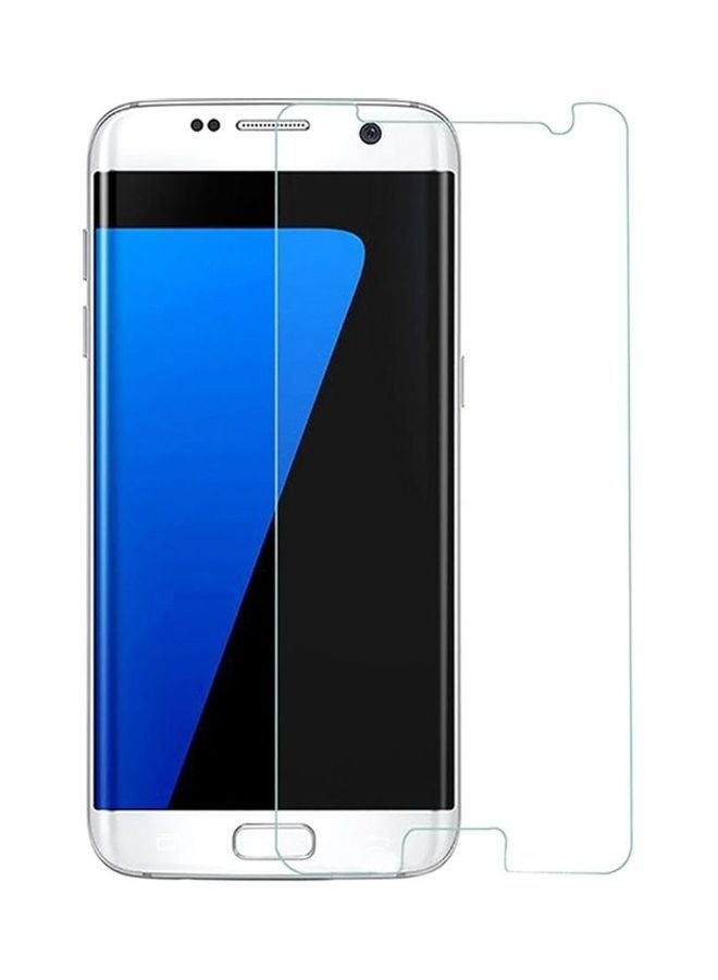 شيزي واقي شاشة من الزجاج المقوى لهاتف سامسونج جالاكسي S7 إيدج شفاف - Image 1
