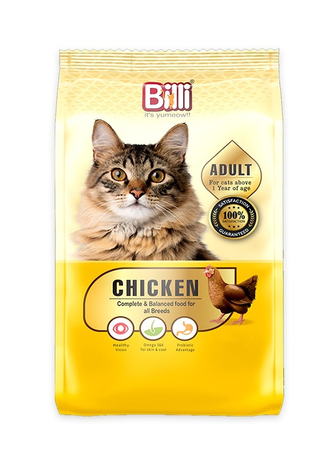 BILLI Adult Chicken Cat Food - 3 KG  - Image 1