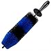 TAKAVU Master Wheel Tire Brush Easy Reach Wheel and Rim Detailing Brush Long Soft Bristle Car Tire Brush Wheel Scrub Brush Multipurpose use for Wheels Rims Exhaust Tips Motorcycles Blue - Image 2