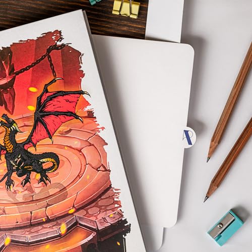 Rykamia Dragon Pop Up Card - Blank, Birthday, Thank You, Gift Card for Boyfriend, Dad - D&D Theme, Envelope Included - Image 4